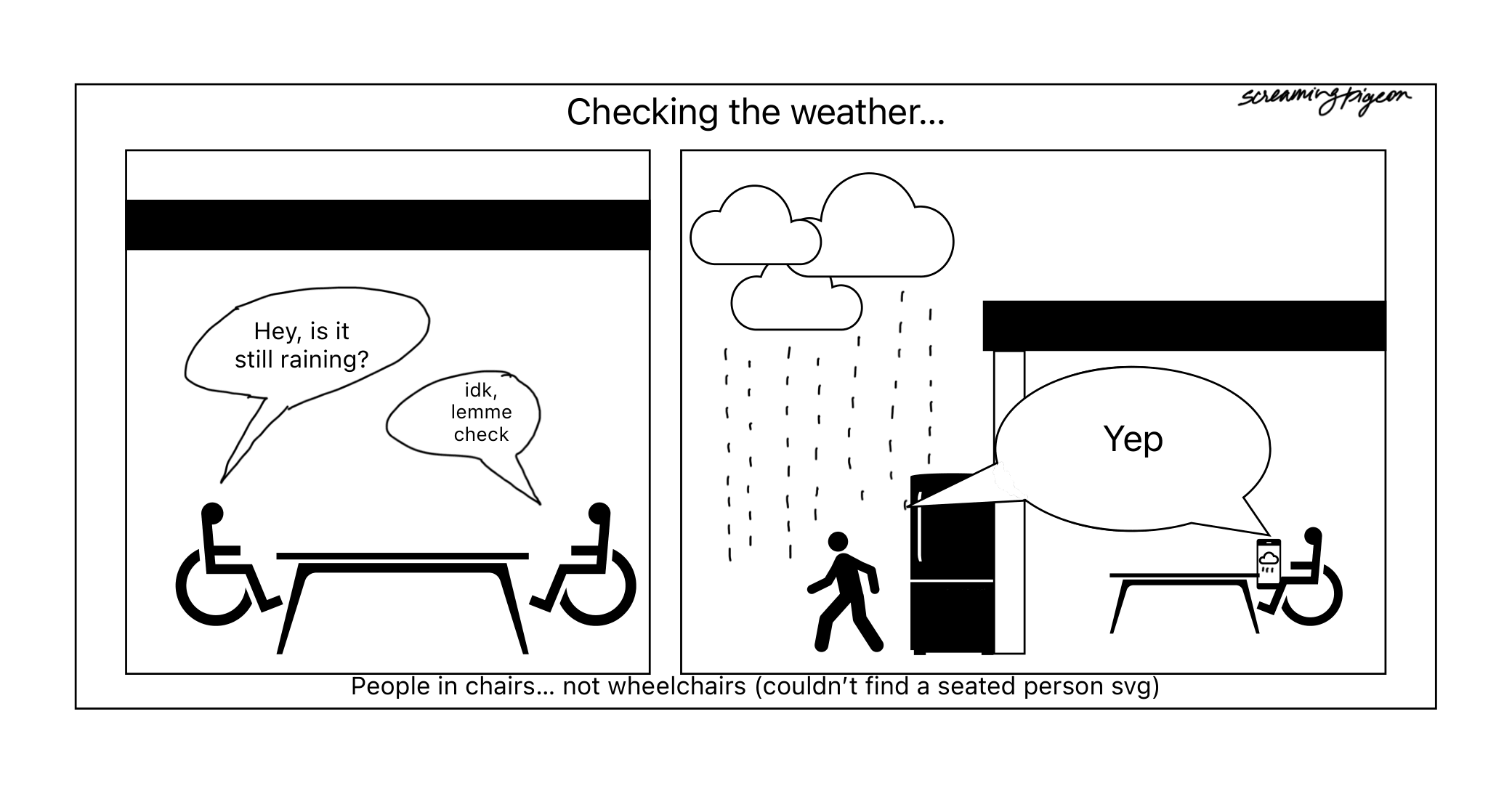 Inspired by true events at ISCA 2026 ;)